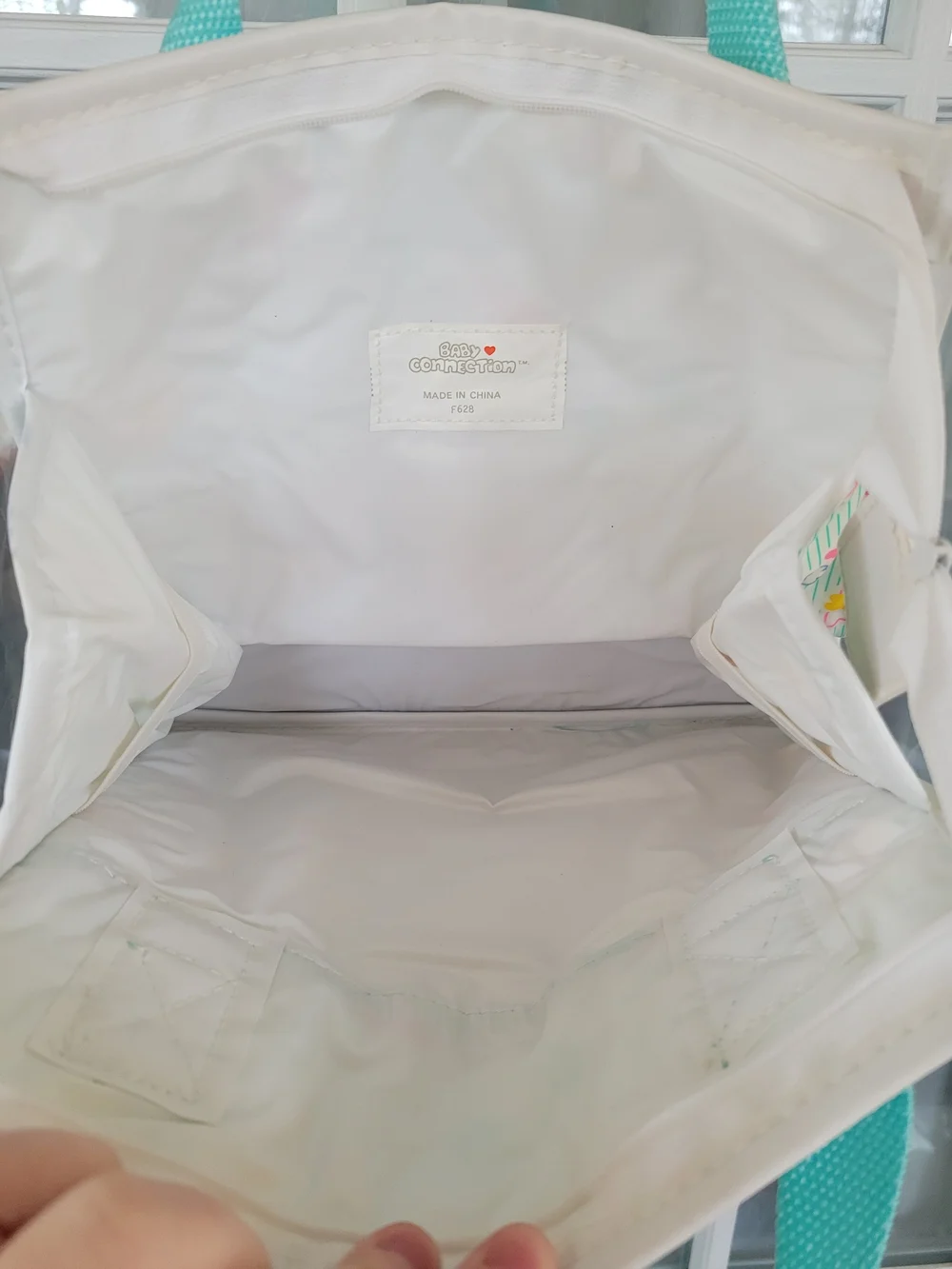 ✨️New✨️VINTAGE Diaper Bag Connection Mint Bear Print Baby Tote Bag Milk Bag